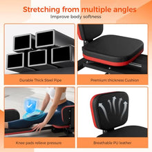 Load image into Gallery viewer, Loyesm 330LBS Heavy Duty Leg Stretcher Machine - Steel Frame Split Trainer with Adjustable Soft Padding, Flexibility Stretching Equipment for Home Gym, Dance &amp; Yoga
