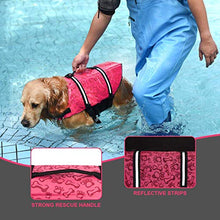 Load image into Gallery viewer, Doglay Dog Life Jacket with Rescue Handle, Dog Life Vest for Swimming Boating, Adjustable Reflective Puppy Swim Vest with Superior Buoyancy for Small Medium Large Dogs
