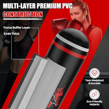 Load image into Gallery viewer, Freestanding Punching Bag for Adults Teens, 69'' Boxing Bag with Stand, Includes Boxing Gloves &amp; Air Pump, Kick Boxing Training Equipment for MMA, Muay Thai, Kickboxing, Fitness for Beginners
