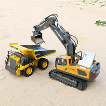 Load image into Gallery viewer, Dwi Dowellin Remote Control Excavator Toys for Boys,Construction Rc Excavators for Kids Age 4-7 8 9 10 Year Old,Ideal Toys,Batteries Included

