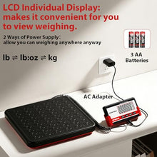 Load image into Gallery viewer, GRAM PRES Digital Physician Scale, Medical Floor Scale for Body Weight, 660 lb Limit, Professional Weight Scale with Stainless Steel Platform
