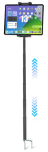 Load image into Gallery viewer, Kolasels Tablet Tripod for Outdoor [57" Metal Monopod] iPad Tripod Stand for Camping, Travel, Field, Parties, Gatherings, Compatible with iPad Pro 12.9, Mini, Air, and 4-13" Tablet and Cell Phones
