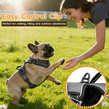 Load image into Gallery viewer, No Pull Dog Harness, No-Choke Soft Padded Reflective Dog Vest Harness with Front Clip &amp; Top Handle, 2 Quick-Release Buckles, Adjustable for Small Medium Large Dogs
