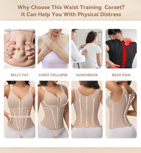 Load image into Gallery viewer, SHAPSHE Waist Trainer Corset for Women Tummy Control  Body Shaper Vest-Tan M
