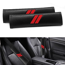 Load image into Gallery viewer, 2 PCS Seatbelt covers for Dodge Accessories Seat Belt Pad Compatible for Dodge Charger Durango Challenger Journey Seat Belt Covers for Adults Car Seat Belt Cover Seat Belt Cushion Leather Seat Belt
