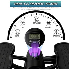 Load image into Gallery viewer, WIKONALK Portable Rock Stepper Side to Side,Low Impact Rocking Steppers for Exercise at Home with Resistance Bands and Non-Slip Mat,Rock Stepper Exercise Equipment for Apartment,Living Room
