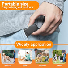 Load image into Gallery viewer, SILENTPAL Dog Bark Deterrent Device,Anti-Barking Device,Up to 15Ft Long Range &amp; Rechargeable Bark Control,Stop Barking Dog Devices,Safe for Dogs Training,Indoor &amp; Outdoor（Black）
