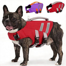 Load image into Gallery viewer, LeLePet Dog Life Jacket, High Flotation Swim Vest for Dogs XS Red
