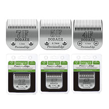 Load image into Gallery viewer, 7F/5F/4F Dog Grooming Blades Set,Compatible with Andis,Oster A5,Wahl KM10
