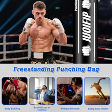 Load image into Gallery viewer, Freestanding Punching Bag with Stand, Men Standing Kickboxing Bag, Heavy Boxing for Adult Teens, Suitable for MMA Dummy Karate Home Gym Training Equipment （Excludes Gloves and Pumps）

