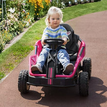 Load image into Gallery viewer, 24V Ride on Car for Big Kids, Battery Powered Electric UTV, 3.7MPH Toddler Electric Go Kart, Aged 3-8 Years Old, Pink
