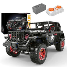 Load image into Gallery viewer, Black Warrior Building Kits, 1/8 Scale Pickup Truck Car with Remote Control Lights
