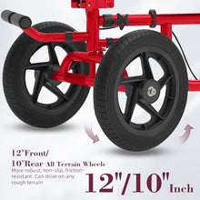 Load image into Gallery viewer, Fvzzin All Terrain Knee Scooter for Adults, Foldable Rolling Knee Scooter with DIY Stickers &amp; Shock Absorber, Steerable Knee Walker for Broken Foot, Ankle Injuries &amp; Surgery, Better Crutch Alternative
