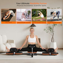 Load image into Gallery viewer, FAHKNS Leg Stretcher,Stretcher Split Machine for Flexibility, 220lb Heavy Duty Steel Frame Stretching Equipment,Leg Stretching Training Machine for Home Gym Split Machine Training Fitness
