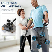 Load image into Gallery viewer, Forearm Crutches for Adults – Heavy-Duty Aluminum Arm Crutches, Adjustable Forearm Crutches with Ergonomic TPR Grip
