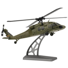 Load image into Gallery viewer, RC Military Helicopters for Adults, 2.4G 4CH Flybarless RC Helicopter with Adjustable Left and Right Hand Throttle (RTF Version)
