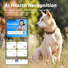 Load image into Gallery viewer, DBDD AI GPS Tracker for Dogs (30lbs+) - Real-Time Location &amp; AI Health Assistant, Electronic Fence Collar for Escape Artists, Waterproof Dog GPS Tracker for Medium Large Dogs, iOS Android
