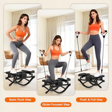 Load image into Gallery viewer, ERGOLIFE Rocking Stepper Side to Side for Home, Workout Machine Portable Compact Side-to-Side Rocker Steppers for Legs, Glutes, Abs
