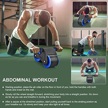 Load image into Gallery viewer, Automatic Rebound Abdominal Wheel, Ab Roller Wheel with Automatic Rebound Assistance Resistance Springs
