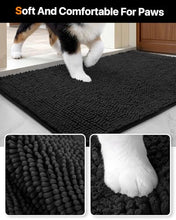 Load image into Gallery viewer, Dog Door Mat for Muddy Paws, 60"x84" Soft Chenille Absorbent Front Door Mat
