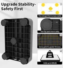 Load image into Gallery viewer, LIFTOZA 5-Level Adjustable Step Stool, 700 LBS Capacity Safety Bed Step for Seniors, Exercise Setp Platform, Portable Stair Assist for Elderly, Wide Step up for Kitchen, Car, Bedside &amp; Shower, White
