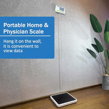 Load image into Gallery viewer, FAFAGLGL Physician Scale(660 lb) ，Medical Floor Scale for Body Weight，KG/LB/LB:OZ Three Units, 12.5" x 12.9" Platform， Heavy Duty Medical Grade Physician Scale in Home, Hospital and Weight Loss
