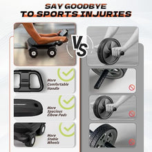 Load image into Gallery viewer, EAST MOUNT Ab Roller Wheel - Ab Roller with Elbow Support for Core Workout
