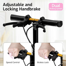 Load image into Gallery viewer, VitaSophy Knee Scooter with Disc Brake, Steerable Knee Walker for Adults,Foldable Rover Scooter for Broken Foot Injured Leg Crutch
