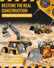 Load image into Gallery viewer, Remote Control Excavators with 360 Rotation, Metal Parts, Little Builders, Big Action(1pc-2)
