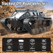 Load image into Gallery viewer, Mostop RC Tank Car, 1:16 Scale 2.4Ghz Remote Control Crawler High Speed Tank, Off-Road RC Tracked Vehicles
