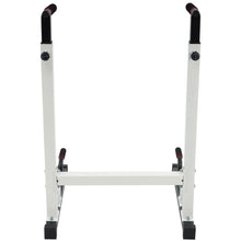 Load image into Gallery viewer, BalanceFrom Multi-Function Dip Stand Dip Station Dip bar - White
