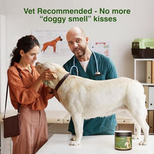 Load image into Gallery viewer, Dog Teeth Cleaning Powder,Natural Dental Powder for Plaque Remove,Tartar Control,7-Day Fresh Breath, No Brushing Needed, Chicken Flavor
