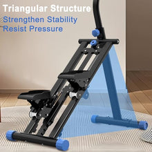 Load image into Gallery viewer, KINMAC Stair Stepper with Adjustable Resistance for Home - Upgrade Climber Workout Machine with LCD Tracking &amp; Space-Saving Design  (Black)

