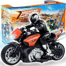Load image into Gallery viewer, RC Remote Control Stunt Motorcycle with Riding Figure, 1:10 Scale High Speed
