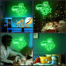 Load image into Gallery viewer, Officially Licensed Dog Man BUB LED Neon Sign – Vibrant Kids’ Bedroom &amp; Game Room Wall Decor, Safe Movie-Themed Gift for Fans Christmas/Birthday (15x13 Inches)
