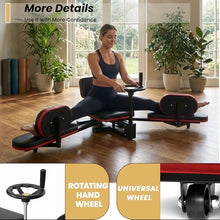 Load image into Gallery viewer, Leg Stretch Machine for Splits, 440LBS Heavy Duty Steel Frame Leg Stretcher, Split Machine Training Fitness for Home Gym, 240° Leg Stretching Equipment for Adults Teens Ballet Dance Gymnastics（Red）
