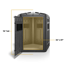 Load image into Gallery viewer, Booner 5-Panel Dagger Dual Blind, Tinted Windows, 360° View, HDPE
