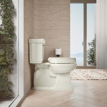 Load image into Gallery viewer, KOHLER 25875-47 Hyten® Elevated Quiet-Close™ elongated toilet seat, Almond
