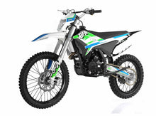 Load image into Gallery viewer, 250cc RFN DLX with Headlight and 5 Speed Manual Clutch Thunder Proactive | 250cc Bike Racing Dirt Bike Deluxe (Blue)
