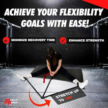 Load image into Gallery viewer, MuscleForge 3 Bar Leg Stretcher for Splits and Adductor Stretch to Over 180°, Split Machine for Flexibility with 6 Regulations - Legs Spreader, Groin Stretcher, Ballet, with Padded Grips and Strap
