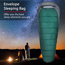 Load image into Gallery viewer, FENOKD Portable Lightweight Camping Sleeping Bag for Adults &amp; Youth Sleeping Bags Compact Ultralight Backpacking with Compression Bag for Hiking Fishing Outdoors，
