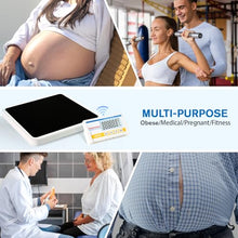 Load image into Gallery viewer, Helsevesen Professional Medical Bariatric Scale, 660 lb/300 kg Capacity, Wireless Digital Bathroom Scales, Low-Profile Heavy Duty Bariatric Scale with Anti-Slip Rubber Mat (DR660WL)
