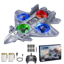 Load image into Gallery viewer, Liorbrix RC Plane Remote Control Airplane for Kids Aged 8+, RC Planes Foam Drones for Adult Kids, Fighter Jet Toy
