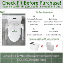 Load image into Gallery viewer, Toilet Safety Rails for Seniors,Space Saving Foldable Toilet Handle, Toilet Support Rails for Seniors and Disabled, Pregnant Women, Grab Bars Toilet Safety Frame
