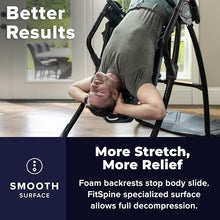 Load image into Gallery viewer, Teeter FitSpine LX9 Inversion Table, Deluxe Easy-to-Reach Ankle Lock, Back Pain Relief Kit, FDA-Registered (LX9 - Black)
