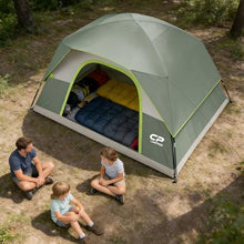 Load image into Gallery viewer, CAMPROS CP Tents for Camping 2/4/6 Person, Waterproof Windproof Dome Tent
