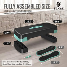 Load image into Gallery viewer, Adjustable Height Aerobic Stepper Set, Multiple Bundle Options
