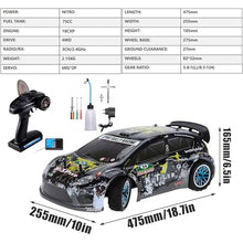 Load image into Gallery viewer, 1/10 RC Truck for Adult Two Speed 2.4G Full Proportional Gas Power Car 18CXP Engine Hobby Grade Racing
