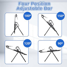 Load image into Gallery viewer, Teclor Inversion Table,Advanced Heat and Massage Function,Strength Training Inversion Table for Back Pain Relief,Heavy Duty Inversion Table 350 lbs Capacity with Wider and Thickened Backrest
