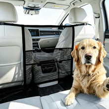 Load image into Gallery viewer, Dog Car Barrier Net Divider with 2 Large Storage Pockets
